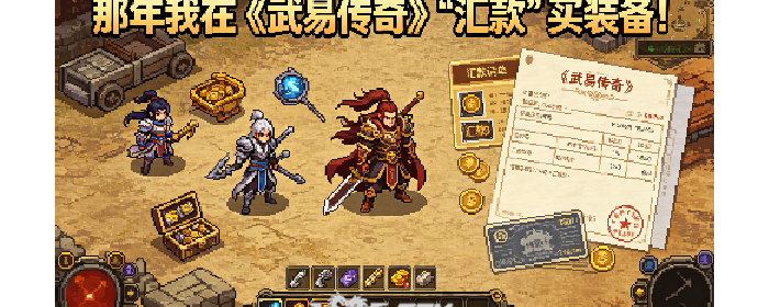 那年我在《武易传奇》“汇款”买装备！