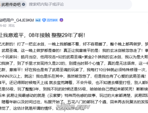 武易 那把被忽悠走的玄冰剑，是我青春的意难平！